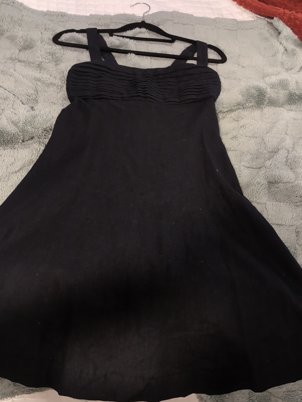 Abercrombie & Fitch Black Sleeveless Mini Dress